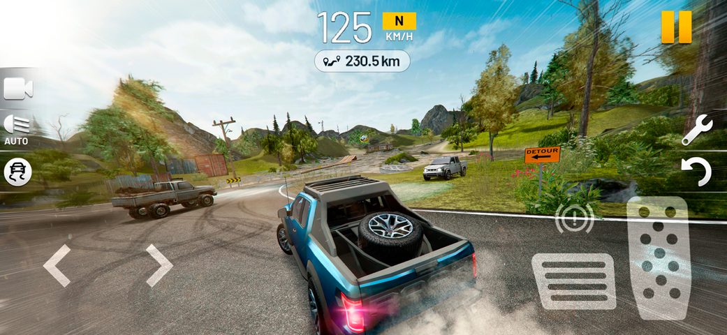 Screenshot 1: Extreme Car Driving Simulator 4+