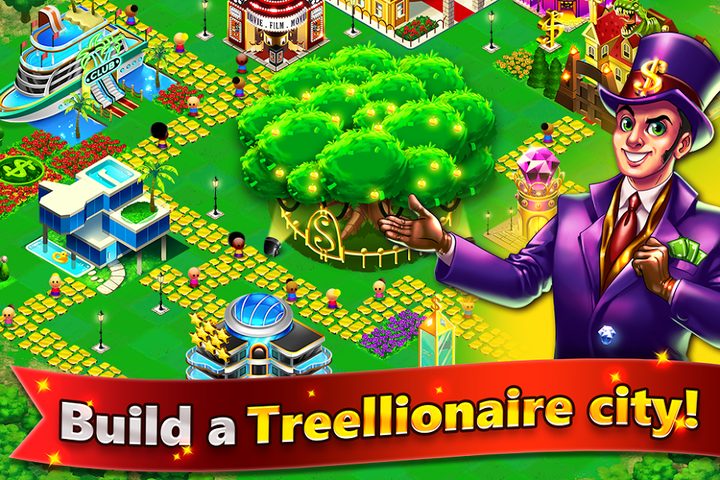 Screenshot 1: Money Tree City - Millionaire Town Builder