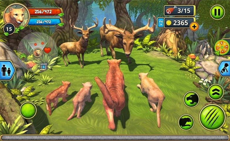 Screenshot 5: Mountain Lion Family Sim : Animal Simulator
