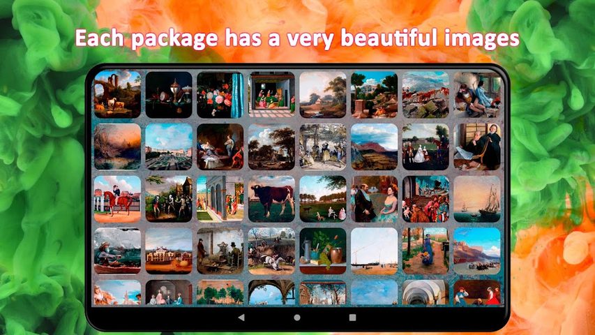 Screenshot 9: 19th Century Paintings Puzzle