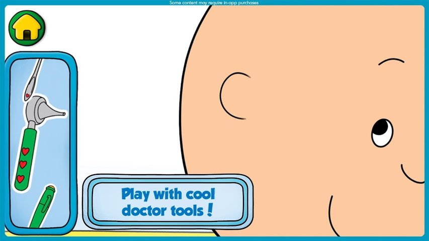 Screenshot 3: Caillou Check Up - Doctor