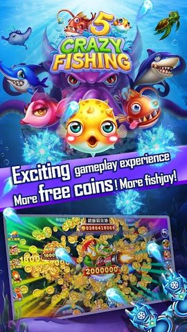 Screenshot 3: Crazyfishing 5-2022Arcade Game