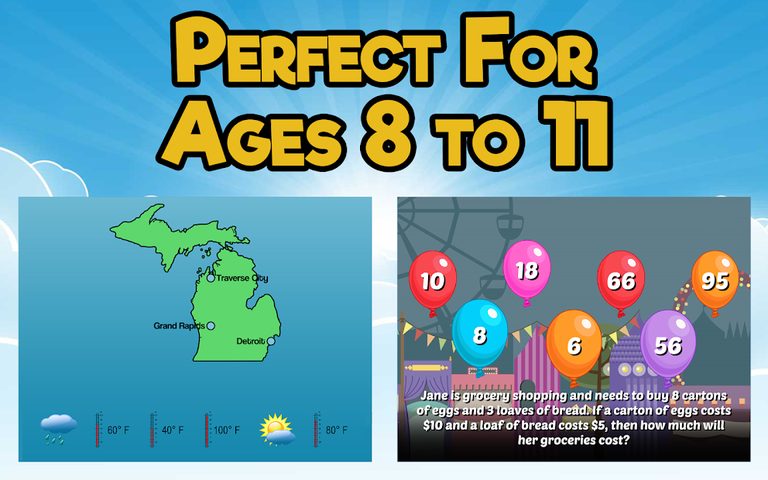 Screenshot 8: Fourth Grade Learning Games