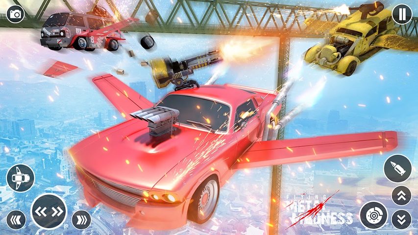 Screenshot 22: Flying Car Robot Shooting Game