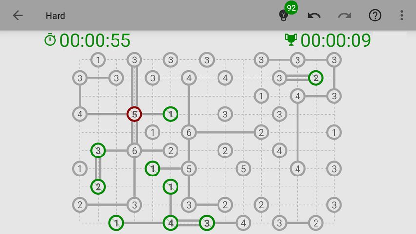Screenshot 6: Hashi (Bridges)
