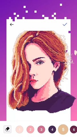 Screenshot 4: Draw Color by Number - Sandbox Pixel Art