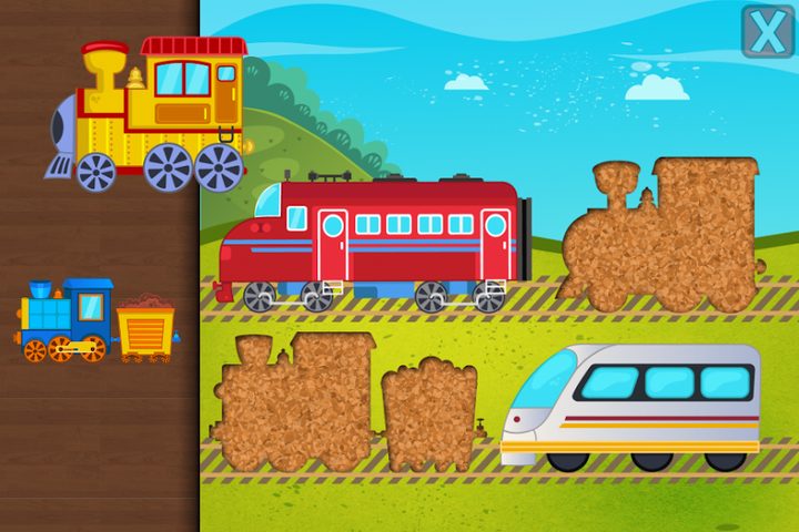 Screenshot 24: Trains Jigsaw Puzzles for Kids
