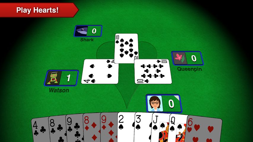 Screenshot 1: Hearts +