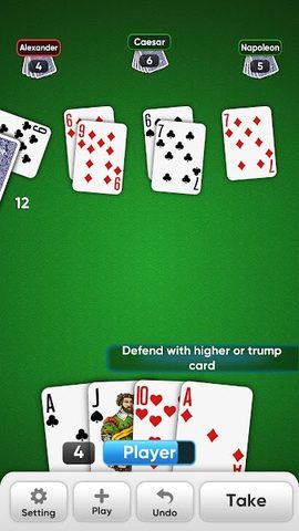 Screenshot 2: Durak - Classic Card Games