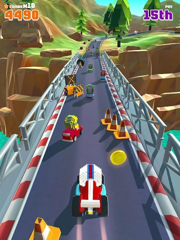 Screenshot 11: Blocky Racer - Endless Racing