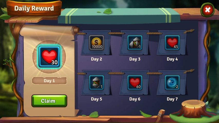 Screenshot 15: Match 3 Games - Forest Puzzle