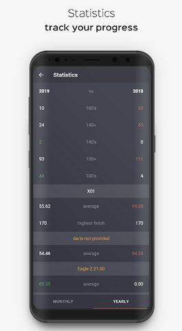Screenshot 4: King of Darts scoreboard app