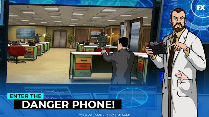 Screenshot 10: Archer: Danger Phone Idle Game