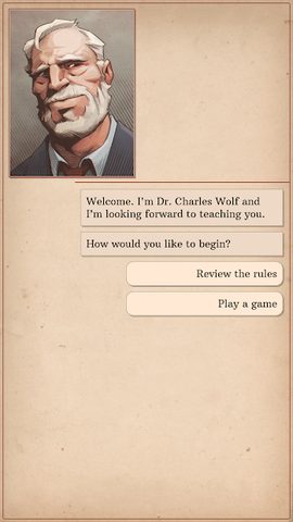 Screenshot 1: Learn Chess with Dr. Wolf