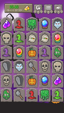 Screenshot 2: Memory Game Halloween - Match card, Brain training