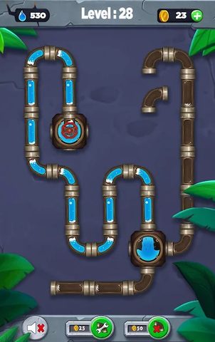 Screenshot 20: Water flow - Connect the pipes
