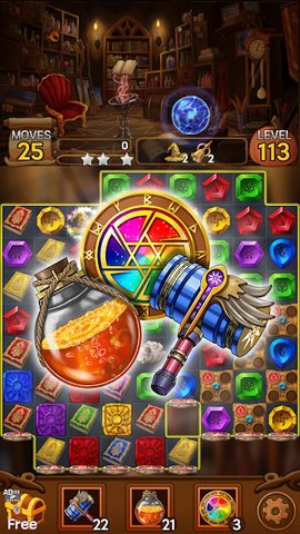 Screenshot 4: Jewels Magic Kingdom2