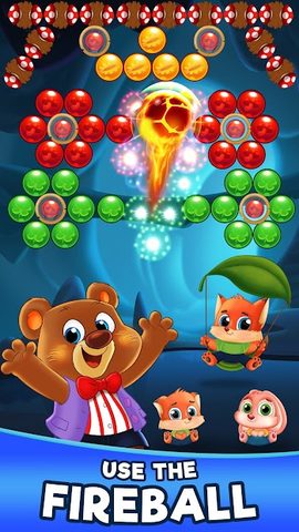 Screenshot 3: Bubble Friends Bubble Shooter