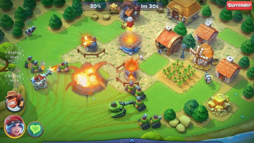 Screenshot 2: Fieldrunners Attack!