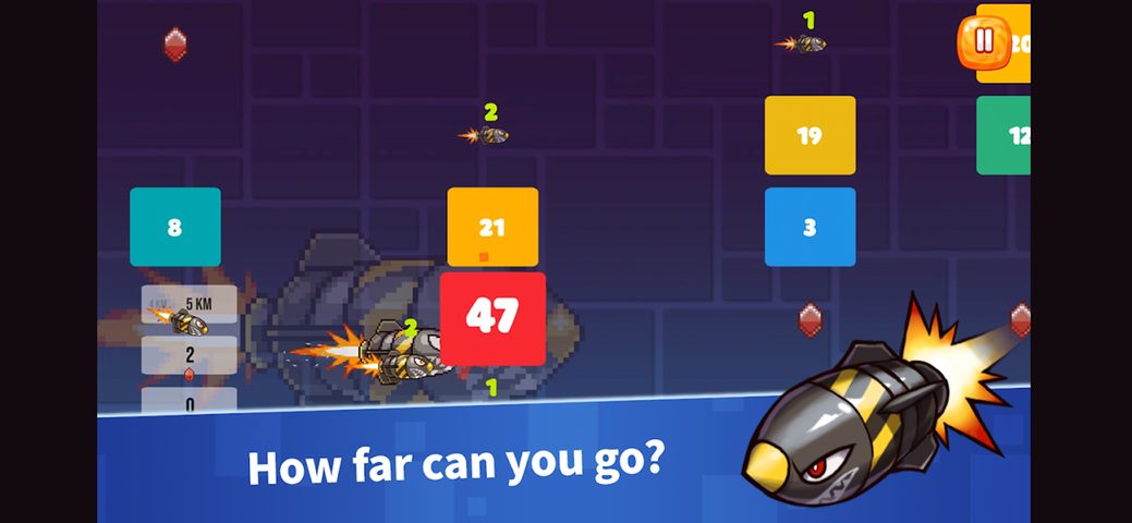 Screenshot 8: Crush the Block : tap tap fly