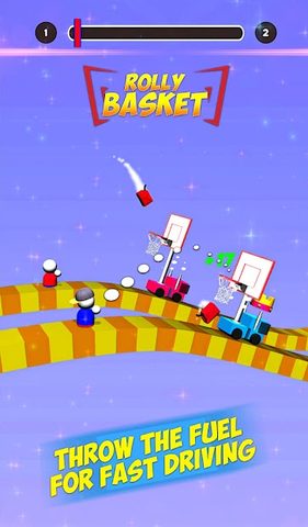 Screenshot 1: Rolling Car Game: Fuel Race