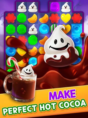 Screenshot 10: Spooky Cookie Party : Sweet Blast Puzzle Games