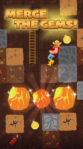 Screenshot 3: Gold Digger FRVR - Mine Puzzle