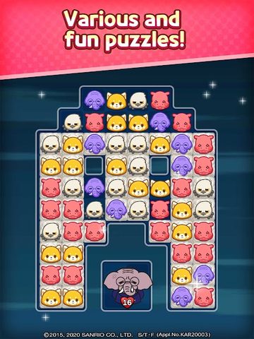 Screenshot 17: Aggretsuko : Match 3 Puzzle
