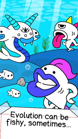 Screenshot 1: Fish Evolution: Sea Creatures