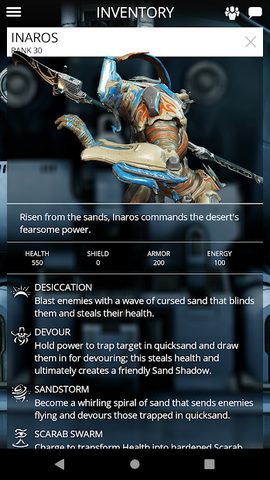 Screenshot 7: Warframe Companion