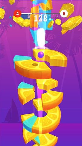 Screenshot 3: Helix Crush