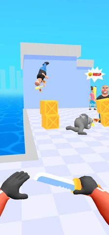 Screenshot 1: Hit Master 3D: Knife Assassin 12+