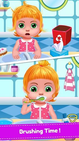 Screenshot 2: Baby Riya Daily Activities