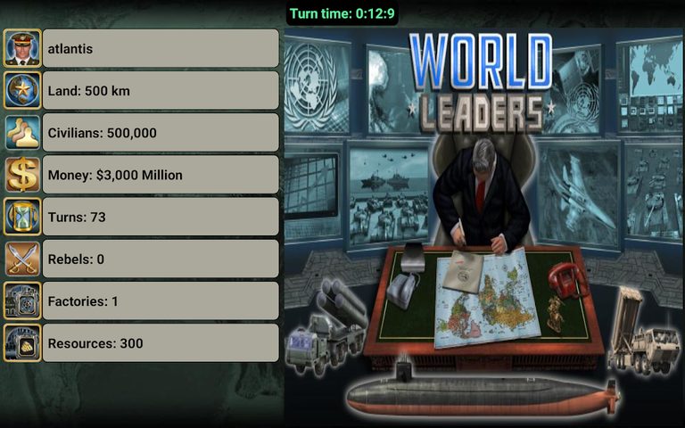 Screenshot 10: World Leaders Online: Turn-Based Strategy MMO Game