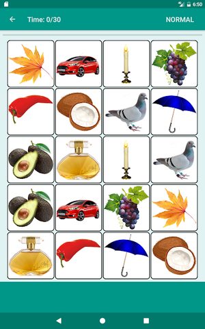 Screenshot 8: Brain game. Picture Match.