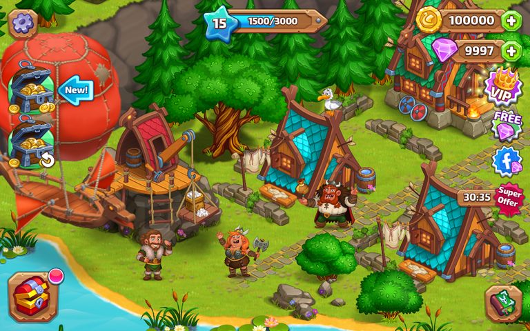 Screenshot 7: Vikings and Dragon Island Farm