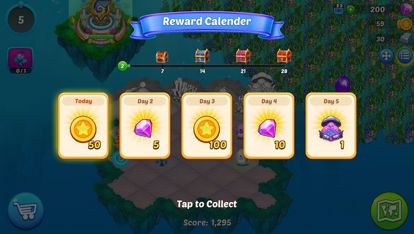 Screenshot 7: Merge Mermaids-magic puzzles