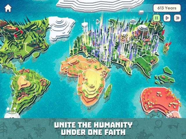 Screenshot 14: God Simulator. Sandbox strategy game Religion Inc.