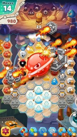 Screenshot 2: Monster Busters: Ice Slide