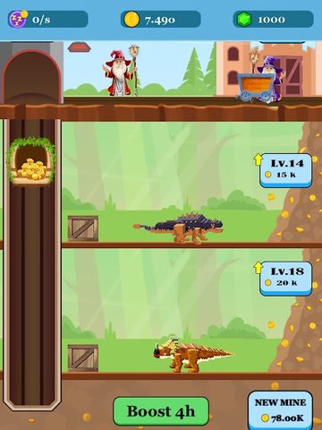 Screenshot 4: Jurassic Pixel Craft: dino age