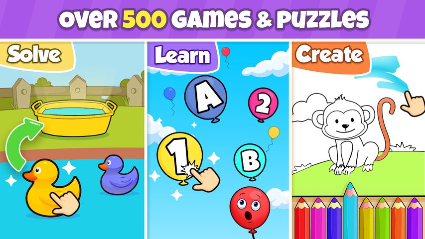 Screenshot 1: Bebi Toddlers: Learning Games