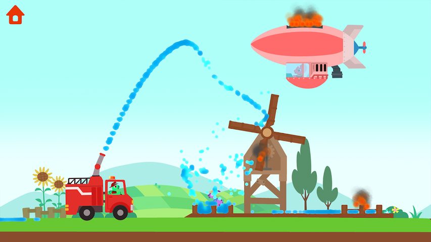Screenshot 20: Dinosaur Fire Truck: for kids