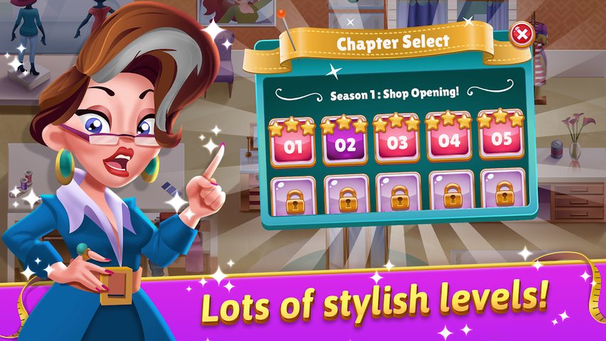 Screenshot 4: Fashion Salon Dash - Fashion Shop Simulator Game
