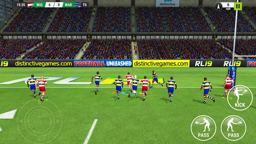 Screenshot 1: Rugby League 19