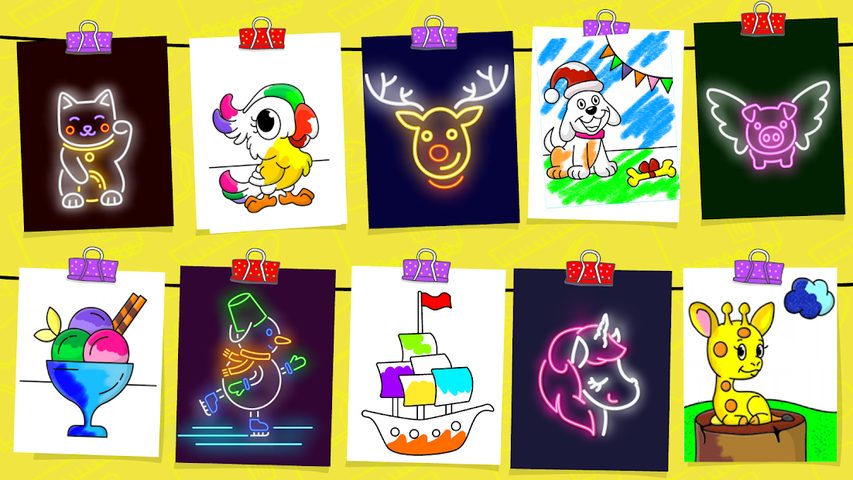 Screenshot 23: Coloring book for kids - Doodle, Color & Draw Game