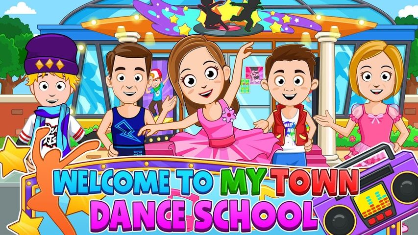 Screenshot 1: My Town: Dance School Fun Game