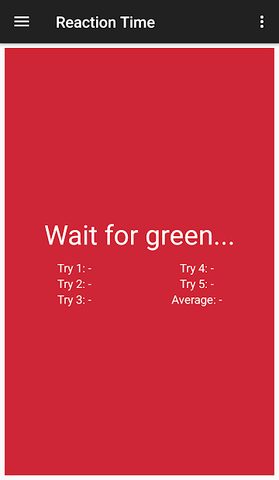 Screenshot 4: Reaction Time