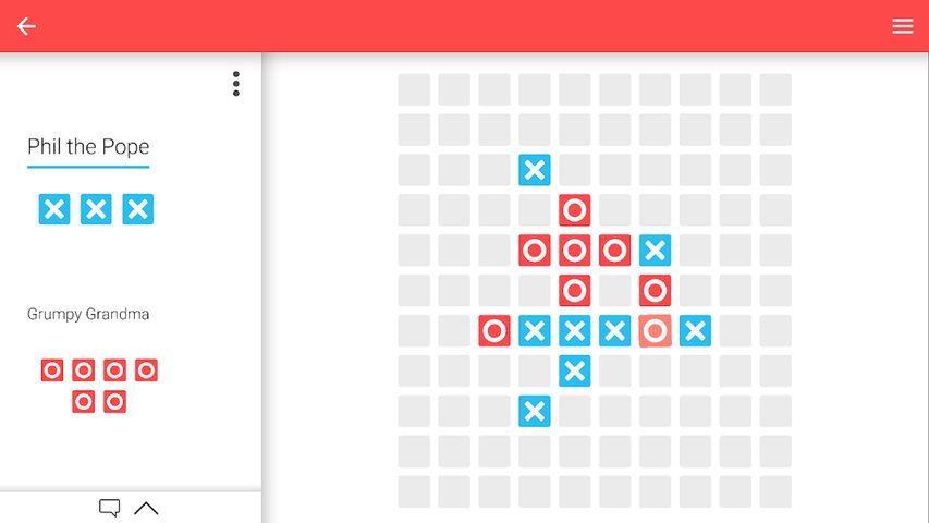 Screenshot 9: Pentapop - Online Gomoku/Five in a row
