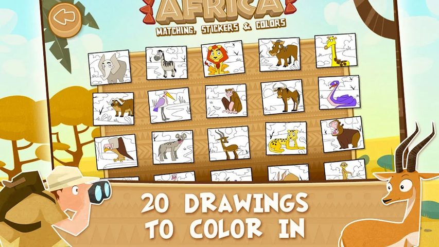 Screenshot 10: Africa Animals Games for Kids