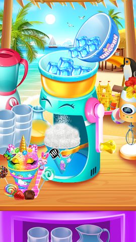 Screenshot 3: Rainbow Frozen Snowcone Maker
